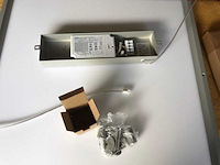 8x stan d plafond paneel led firalux, nx-6060s-40, grijs wit - afbeelding 1 van  6