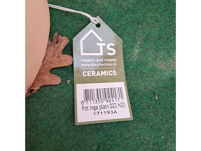 8x stenen bloempot, ts collection - afbeelding 2 van  10