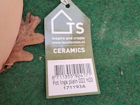 8x stenen bloempot, ts collection - afbeelding 2 van  10