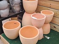 8x stenen bloempot, ts collection - afbeelding 3 van  10