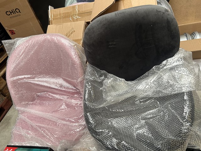 8x stoel compleet, 2 losse zittingen - afbeelding 2 van  6