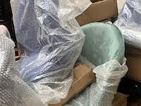 8x stoel compleet, 2 losse zittingen - afbeelding 3 van  6