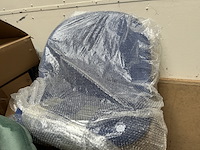 8x stoel compleet, 2 losse zittingen - afbeelding 4 van  6