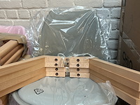 8x stoel in 3 verschillende kleuren ff europe - afbeelding 3 van  6