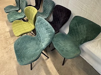 8x stoel nn, blauw en groen - afbeelding 6 van  7