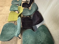 8x stoel nn, blauw en groen - afbeelding 7 van  7