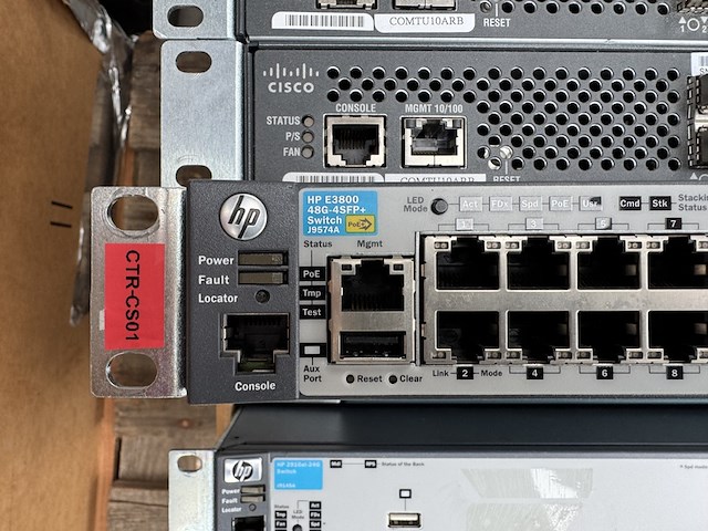 8x switch, cisco, hp - afbeelding 5 van  7