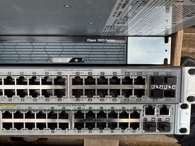 8x switch, cisco, hp - afbeelding 7 van  7