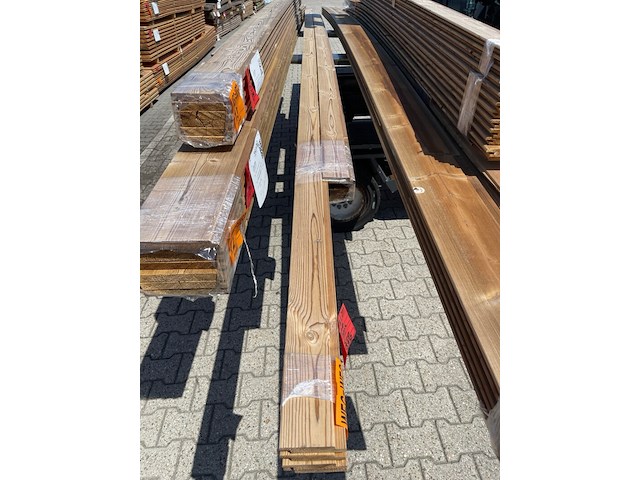 8x thermo vuren latten, 20x90mm, lengte 4/360cm, 4/510cm - afbeelding 1 van  3