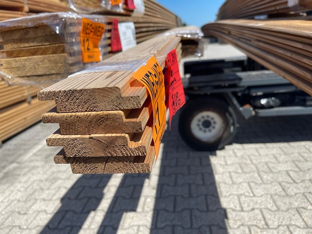 8x thermo vuren latten, 20x90mm, lengte 4/360cm, 4/510cm - afbeelding 3 van  3