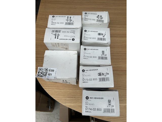 8x thermostaatkop imi heimeier - afbeelding 1 van  4