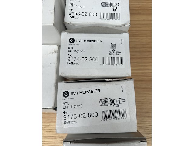8x thermostaatkop imi heimeier - afbeelding 2 van  4