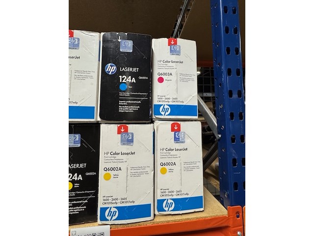 8x toner hp laserjet, q6002a - afbeelding 3 van  3