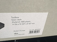 8x toolbox, vitra, by arik levi, zwart - afbeelding 5 van  5