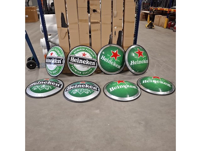 8x uithangbord heineken - afbeelding 1 van  9