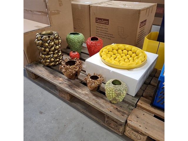 8x vaas, des pots - afbeelding 1 van  15