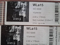 8x verpakking diverse laselektrode o.a. lincoln - afbeelding 4 van  7