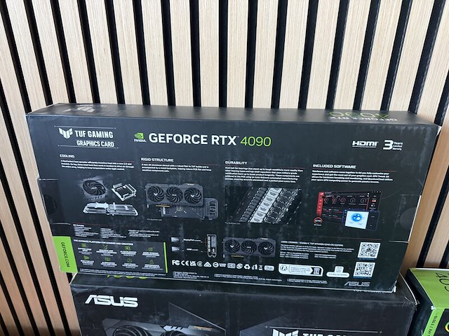 8x videokaart, asus & gigabyte, geforce rtx 4090 - afbeelding 2 van  8