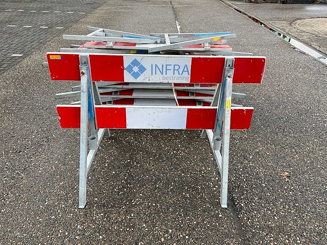 8x visser & visser afzetbord 150cm met voeten - afbeelding 5 van  6