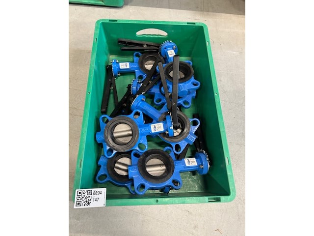 8x vlinderklepafsluiter ubel, 0808, blauw - afbeelding 4 van  4