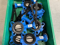 8x vlinderklepafsluiter ubel, 0808, blauw - afbeelding 4 van  4