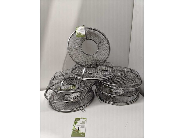 8x vogelvoer ring 11x kinder paraplus, esschert design - afbeelding 2 van  6