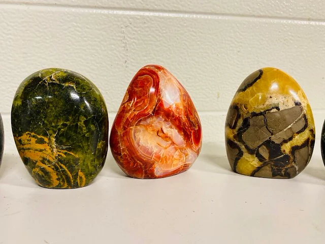 8x vrije vorm in diverse steensoorten - afbeelding 4 van  8