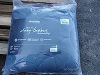 8x wasbaar lazy dekbed, antraciet - afbeelding 1 van  2