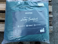 8x wasbaar lazy dekbed, groen - afbeelding 1 van  3