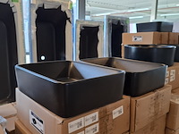 8x waskom best design, roveto, mat zwart - afbeelding 1 van  7