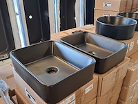 8x waskom best design, roveto, mat zwart - afbeelding 2 van  7