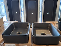 8x waskom best design, roveto, mat zwart - afbeelding 5 van  7