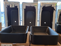 8x waskom best design, roveto, mat zwart - afbeelding 6 van  7