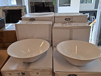 8x waskom best design, taps, glans wit - afbeelding 2 van  6