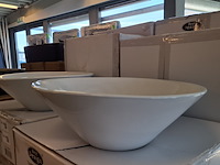 8x waskom best design, taps, glans wit - afbeelding 4 van  6