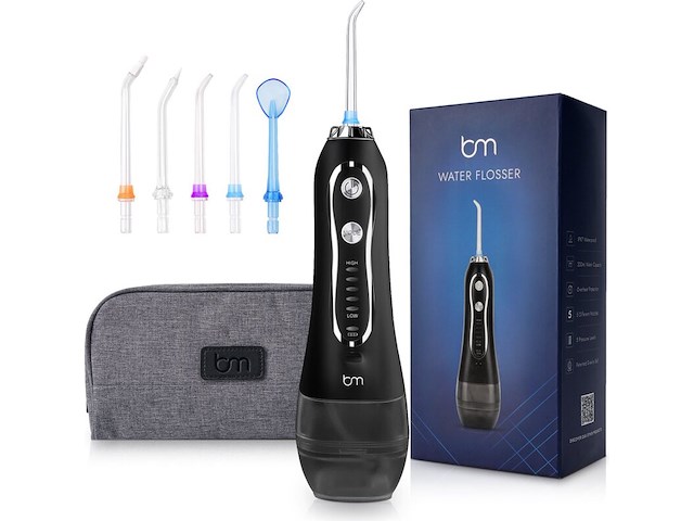 8x waterflosser draadloos bluemay - afbeelding 1 van  4