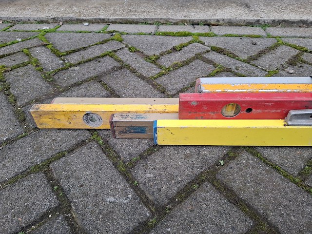 8x waterpas, diverse merken - afbeelding 2 van  4