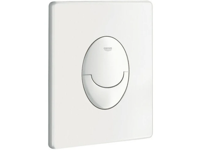 8x wc bedieningsplaat grohe, skate air, alpinewit - afbeelding 1 van  8