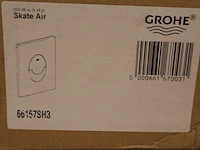 8x wc bedieningsplaat grohe, skate air, alpinewit - afbeelding 2 van  8