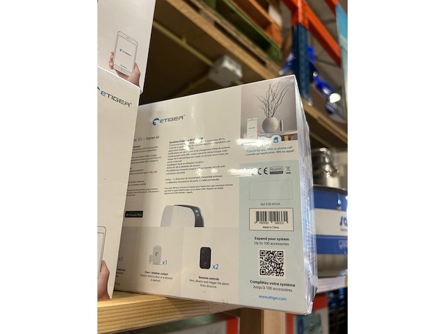 8x wi-fi/gsm alarmsysteem starterkit, etiger - afbeelding 4 van  4