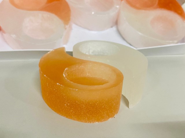 8x yin-yang sets waxinelichthouders - afbeelding 2 van  5