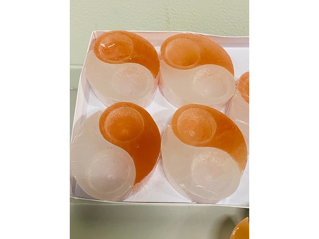 8x yin-yang sets waxinelichthouders - afbeelding 3 van  5
