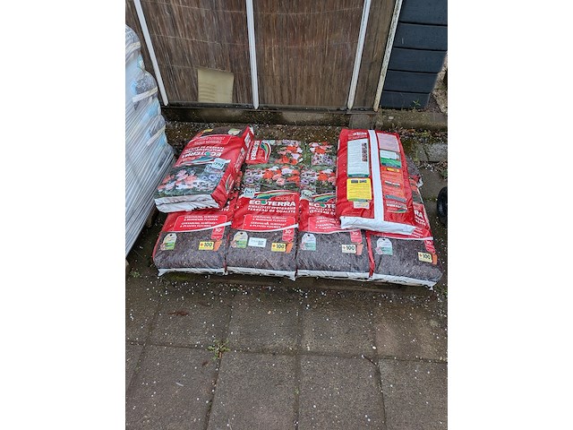 8x zak potgrond a 30 liter dcm, ecoterra - afbeelding 1 van  6