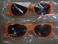 8x zonnebril oranje - afbeelding 2 van  3