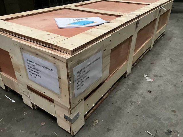 8x5x3 meter - 380 gram - partytent - afbeelding 1 van  3