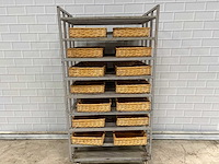 9 delige - afkoelwagen met 14 x broodmand - afbeelding 1 van  5