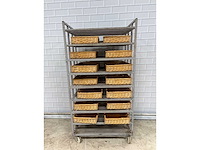 9 delige - afkoelwagen met 14 x broodmand - afbeelding 2 van  5