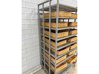 9 delige - afkoelwagen met 14 x broodmand - afbeelding 5 van  5