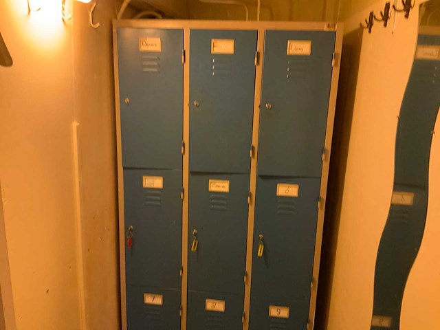 9-delige lockerkast - afbeelding 1 van  9