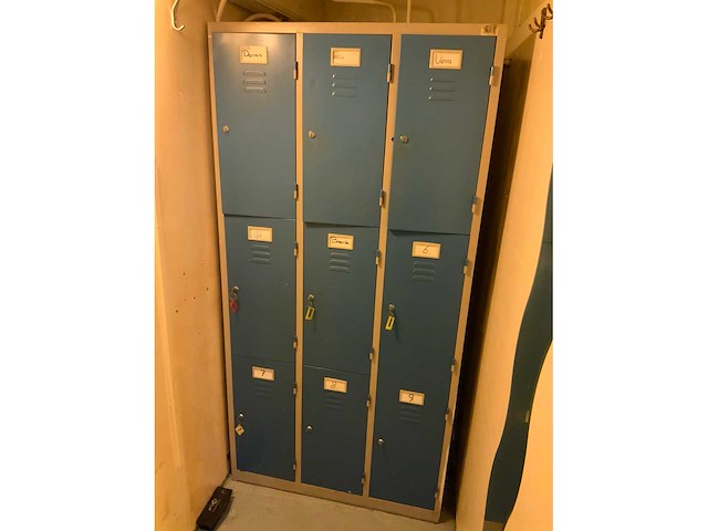 9-delige lockerkast - afbeelding 9 van  9
